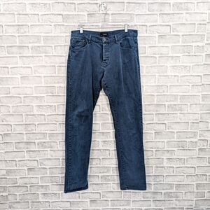 The Kooples Men's 5 pocket Denim Jeans Button fly in blue size 34 Regular